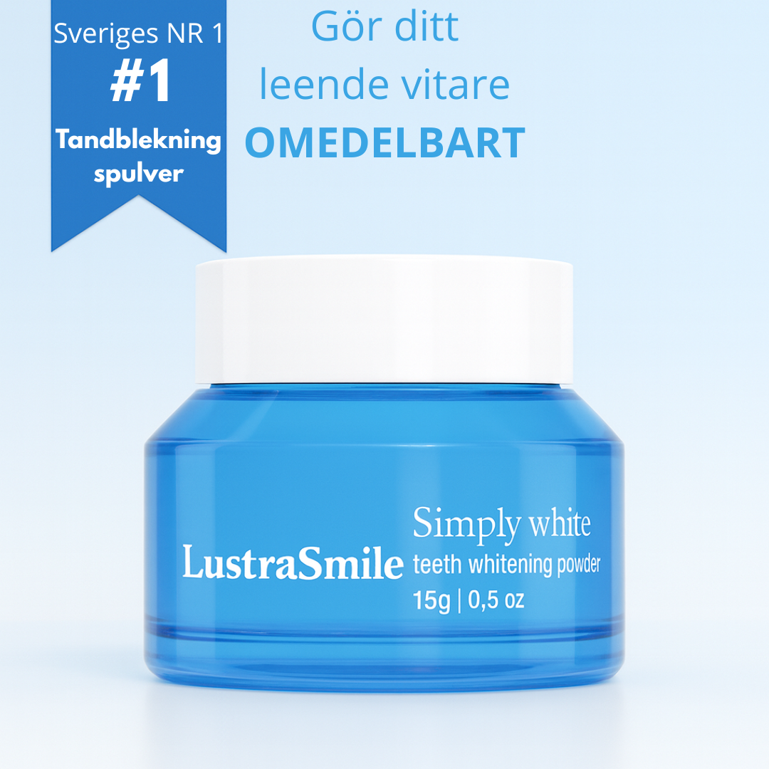 LustraSmile™- Naturlig & Blekande tandkräm