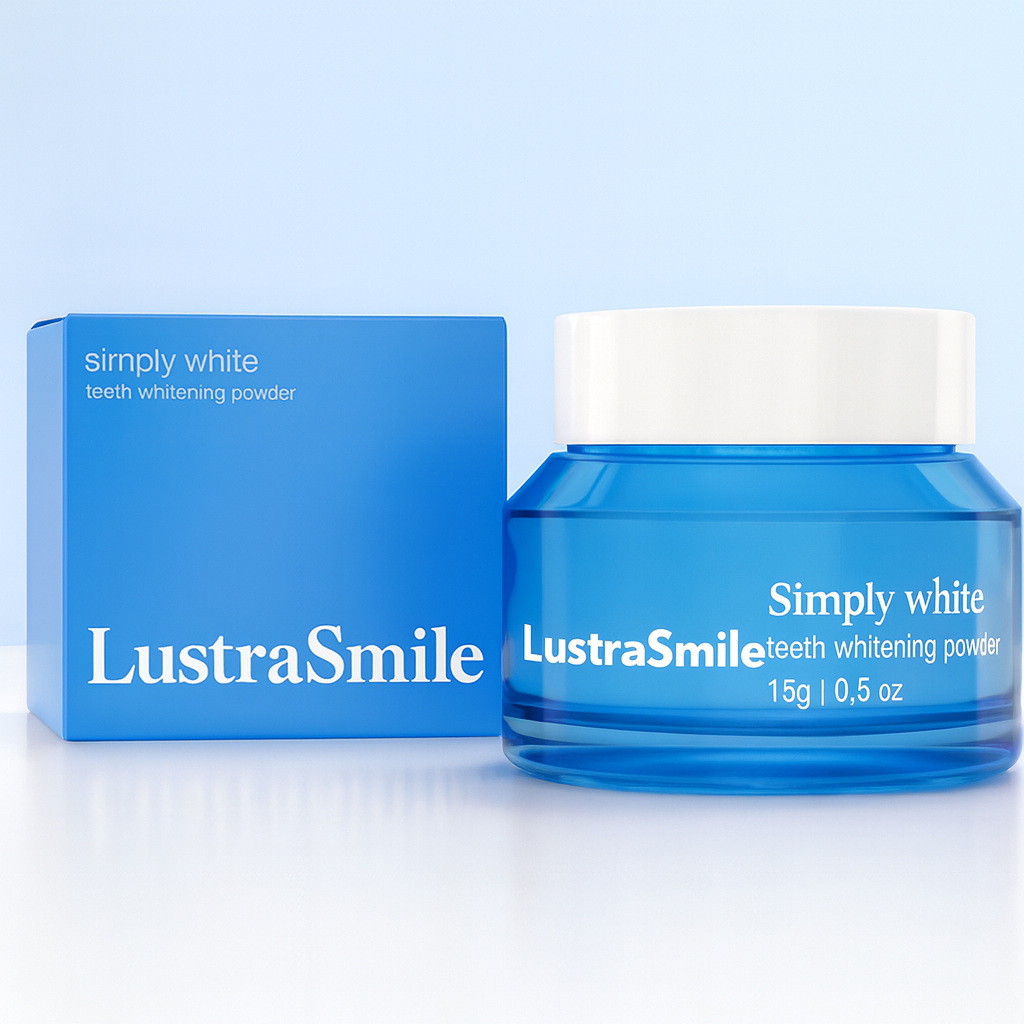 LustraSmile™- Naturlig & Blekande tandkräm