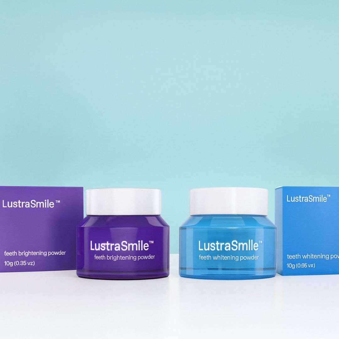 LustraSmile™- Naturlig & Blekande tandkräm